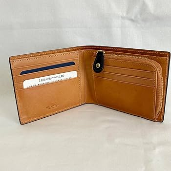 Amazon.co.jp: ロカド シェルコードバン 二つ折り財布 ROCADO